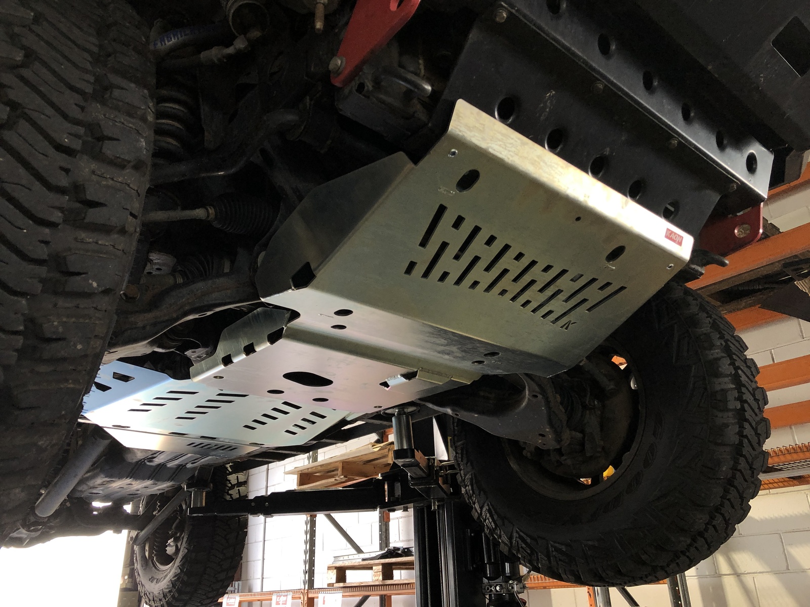 Front, Sump & Transmission Underbody Guards to suit Toyota FJ Cruiser - DIFF DROP 