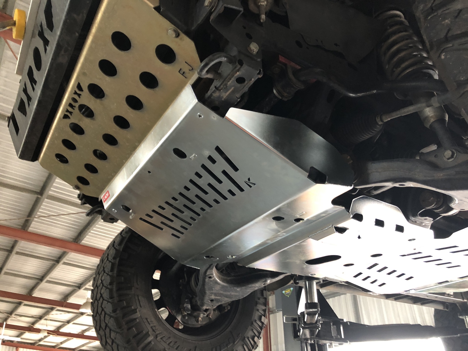 Bash Plate to suit Toyota Prado 150, FJ Cruiser DIFF DROP Front and Sump Underbody Guards