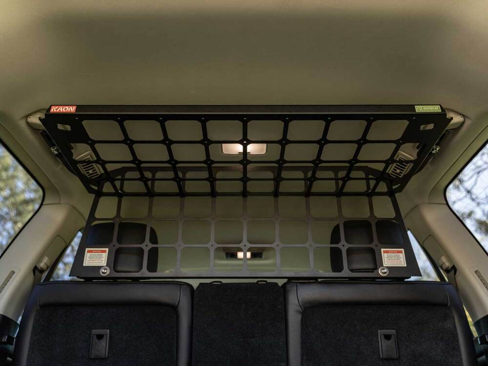 Light Cargo & Pet Barrier and Barrier Shelf to suit Toyota LandCruiser LC200 