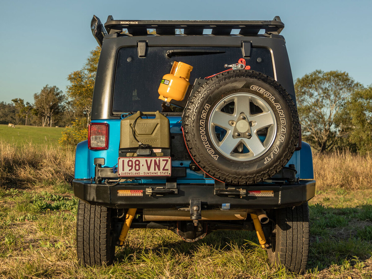 OutBack Gas Bottle Mount