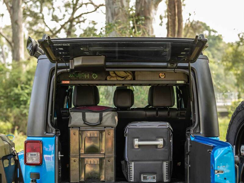 Standalone Rear Roof Shelf to suit Jeep Wrangler JK 4 Door - KAON