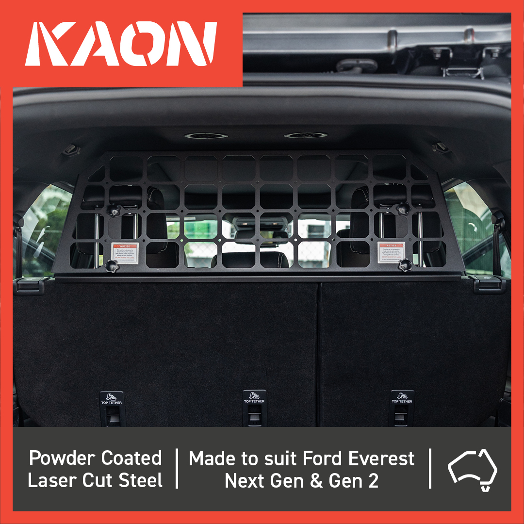 Light Cargo Pet Barrier to suit FORD Everest 3rd Gen 2015 Onwards