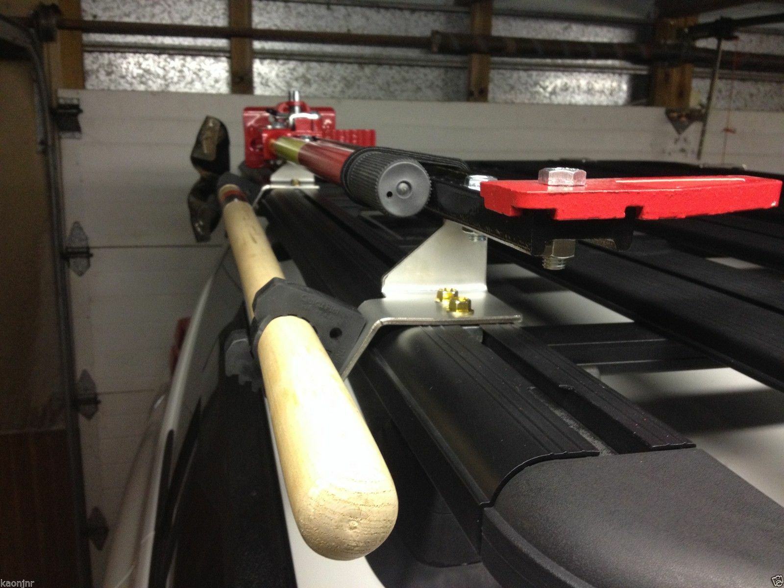 HiLift Jack & Shovel holder Bracket RhinoRack Pioneer Genuine Quick