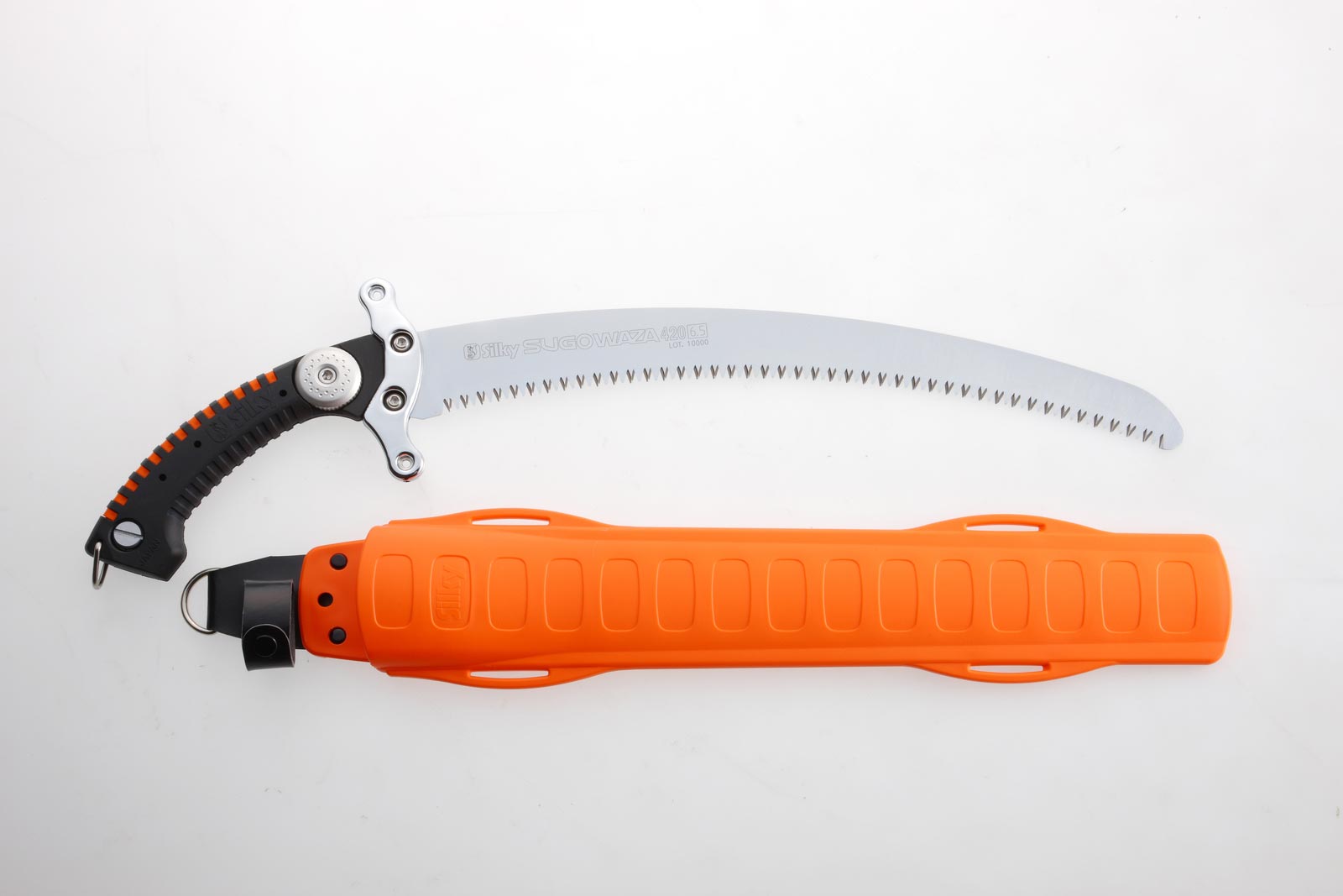 SILKY Sugawaza 420mm Curved Hand Saw with Safety Guard