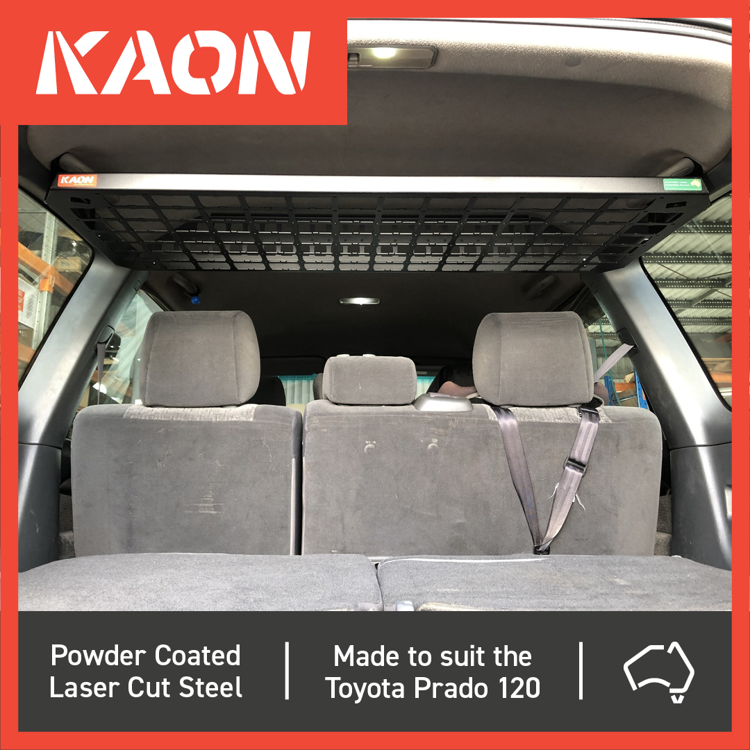 Standalone Rear Roof Shelf to suit Toyota Prado 120 / Lexus GX 470