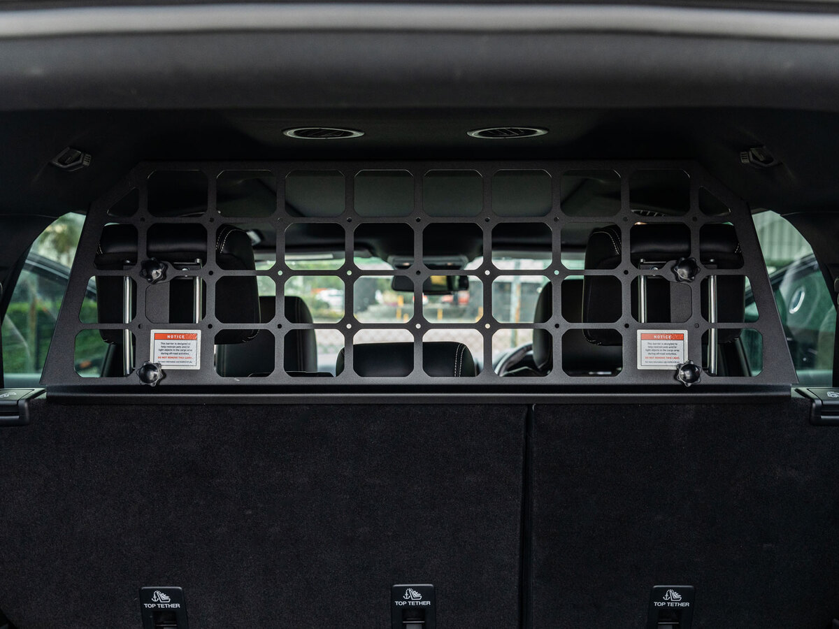 Light Cargo & Pet Barrier to suit Ford Everest Next Gen & Gen 2