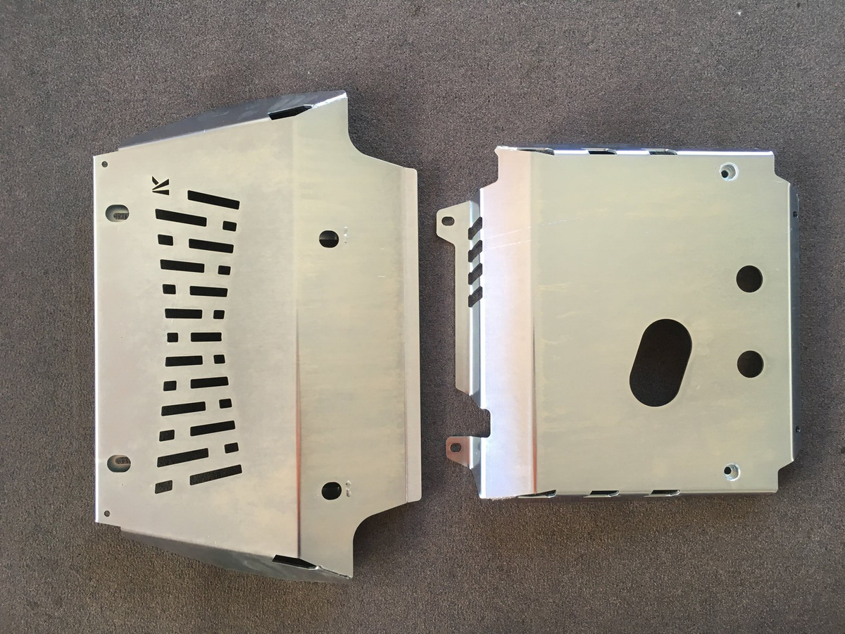 Bash Plate Prado 120 Front and Sump Underbody Guards