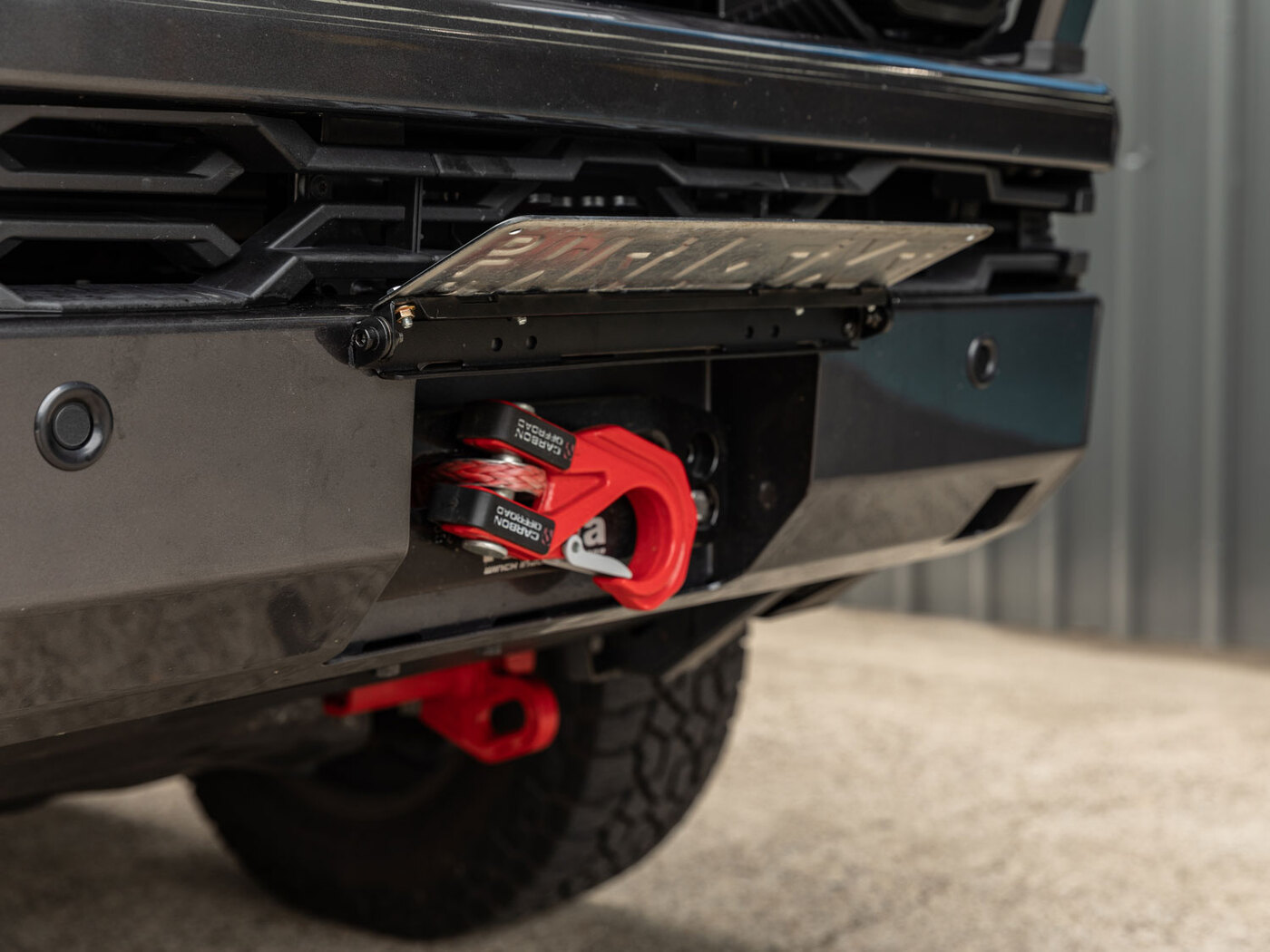 Flip-Up Number Plate Mounting Bracket