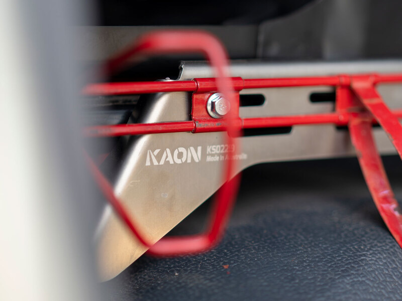 Fire Extinguisher Seat Mount to suit Toyota LandCruiser LC76 & 79 Dual Cab [RHS & LHS Pair]