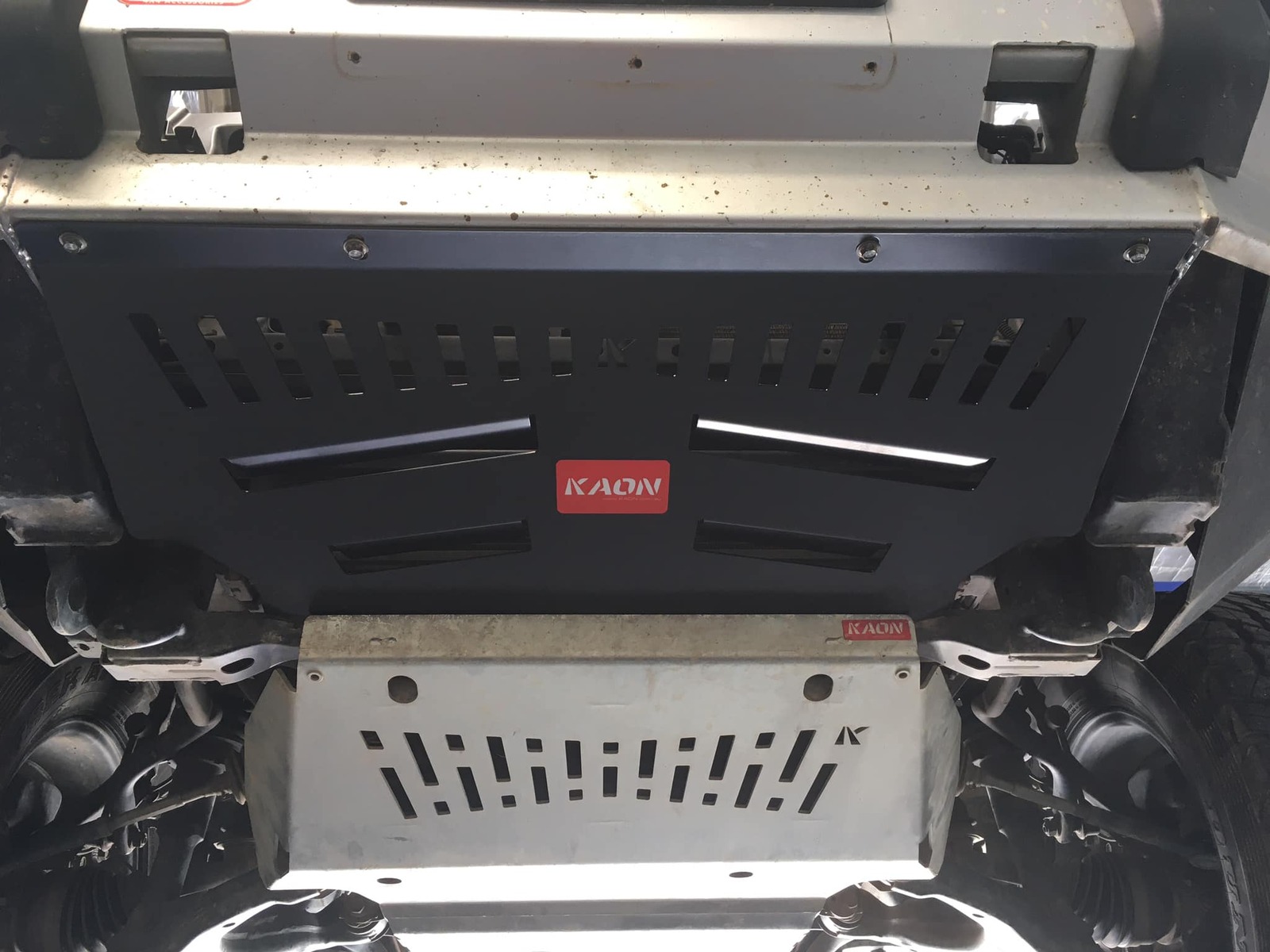 Vented Splash Guard to suit Toyota Prado 120 - ARB Bull Bar 