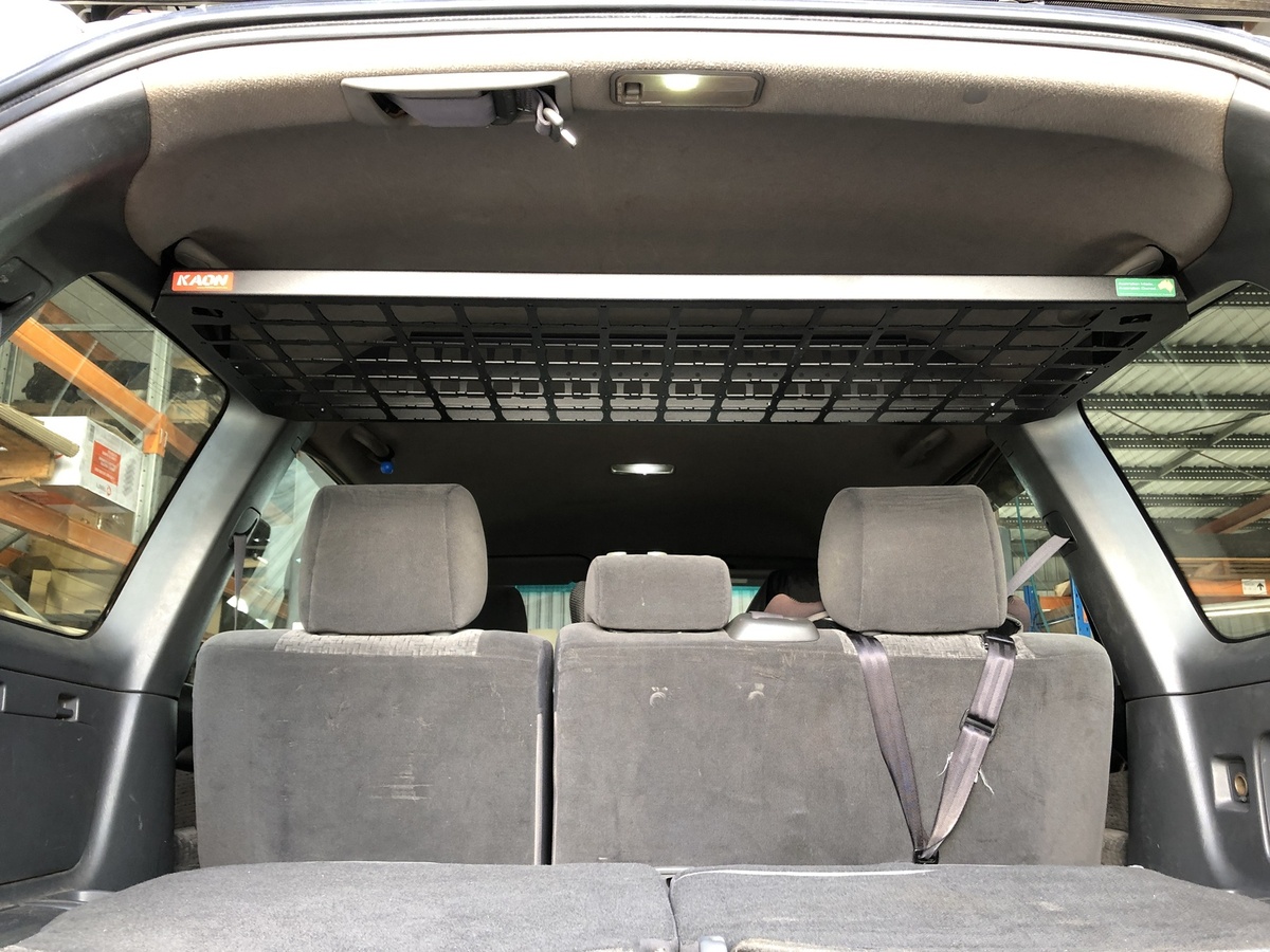 Standalone Rear Roof Shelf to suit Toyota Prado 120 / Lexus GX 470