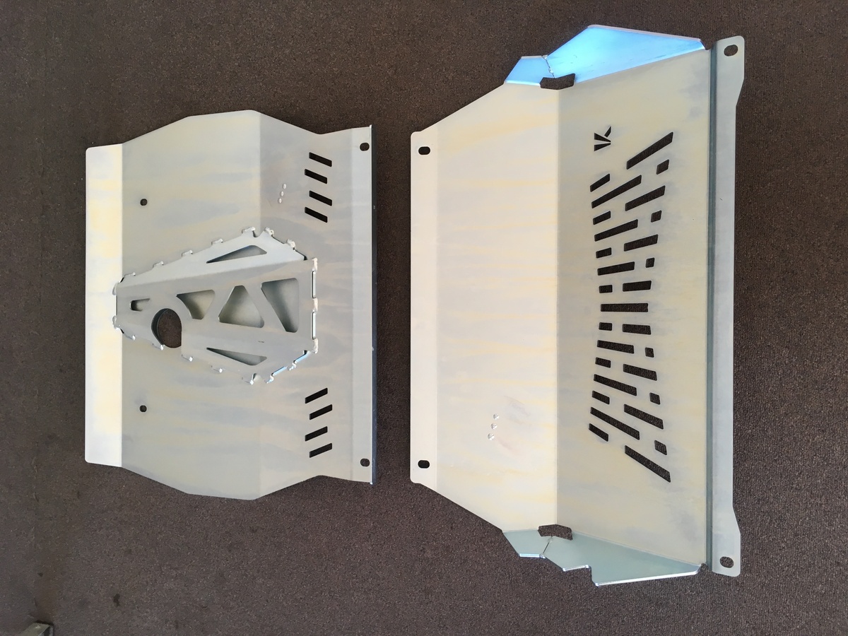 Front & Sump Underbody Guards to suit Mitsubishi Triton MN & Challenger PB