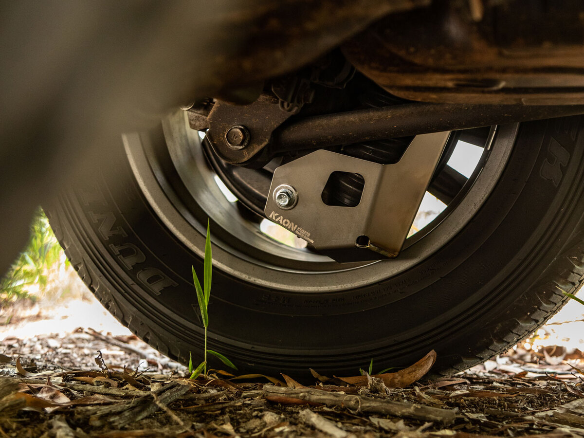 Rear Shock Absorber Stone Guards to suit Toyota Prado 150 & FJ Cruiser