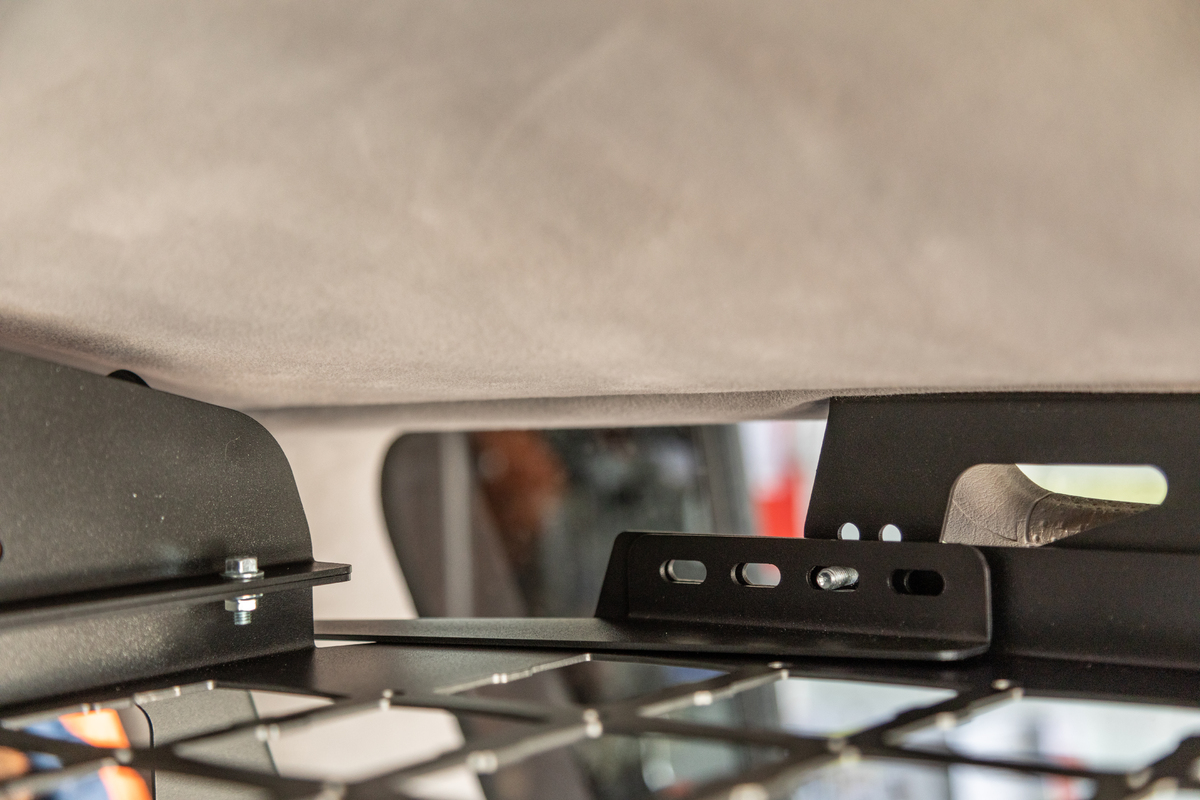 Standalone Shelf to Cargo Barrier Adaptor Bracket to suit Toyota LandCruiser LC100 / LC105