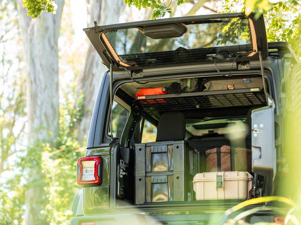 Standalone Rear Roof Shelf to suit Jeep Wrangler JL 4 Door
