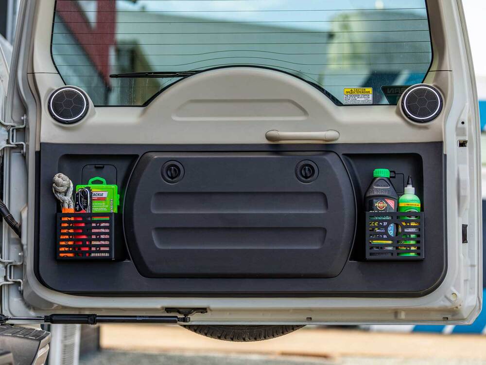 Rear Door Pocket Cages to suit Mitsubishi Pajero Gen 4 NS-NX