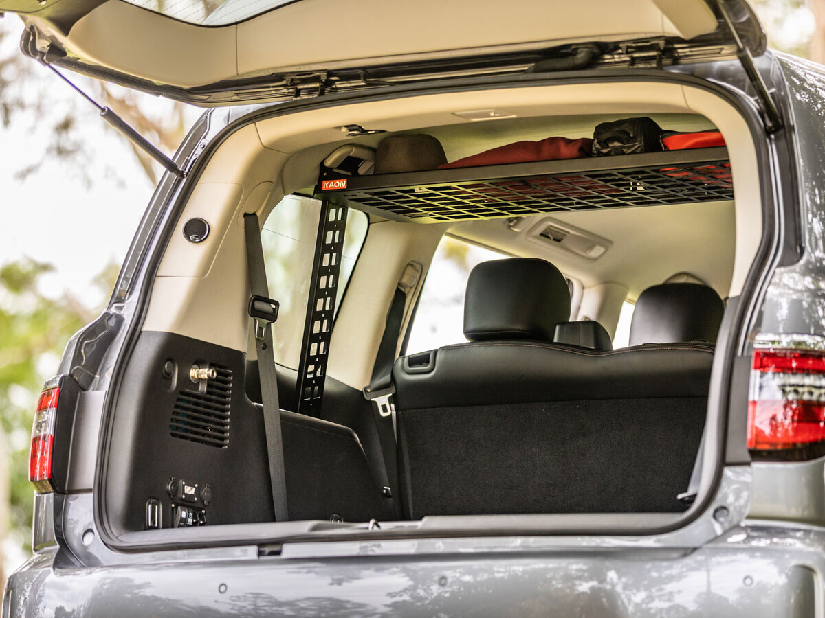 Standalone Rear Roof Shelf to suit Nissan Patrol Y62 