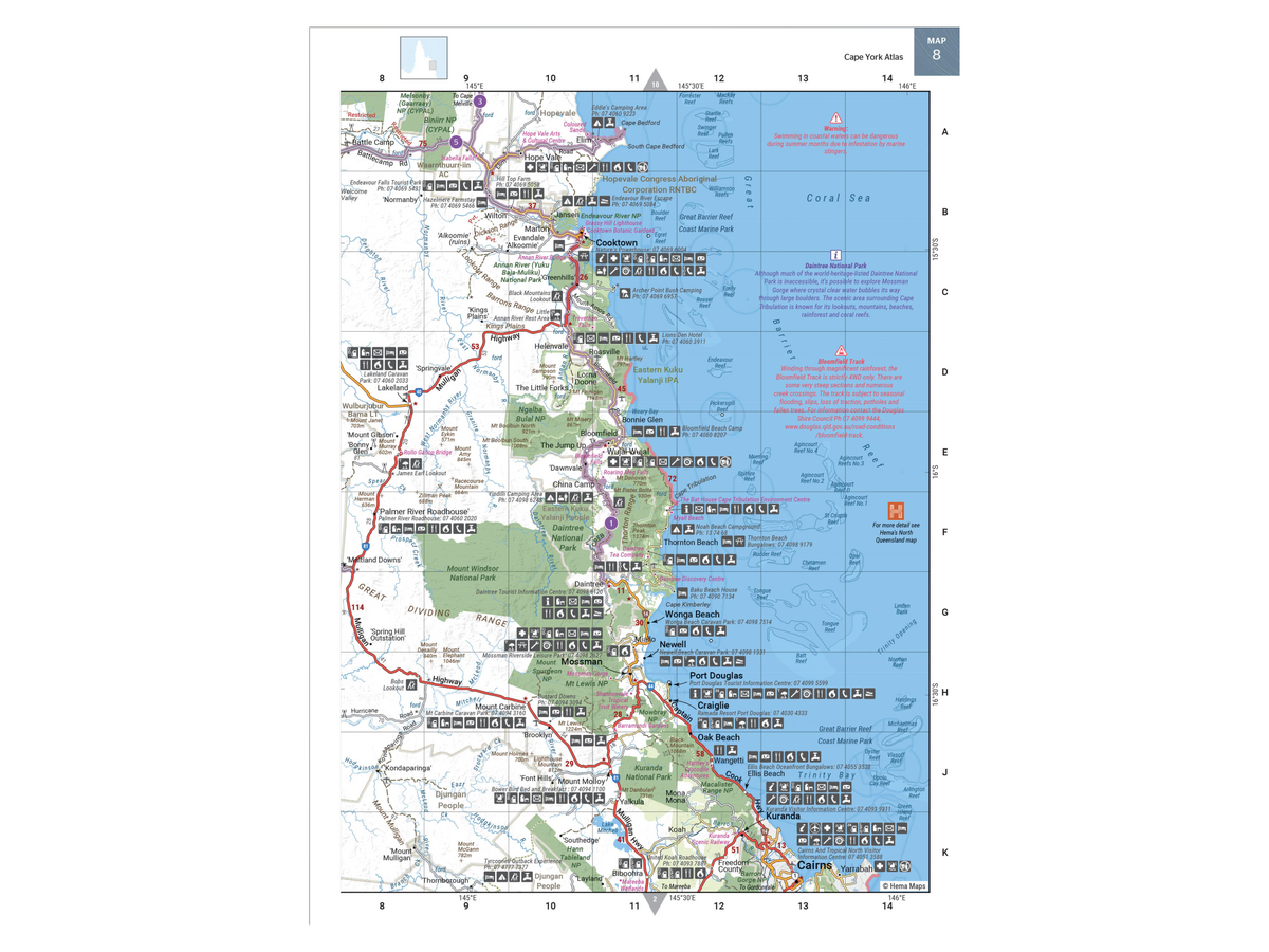 HEMA Cape York Atlas & Guide