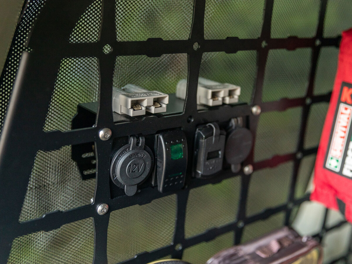 12V Electrical Panel to suit KAON Molle Mesh