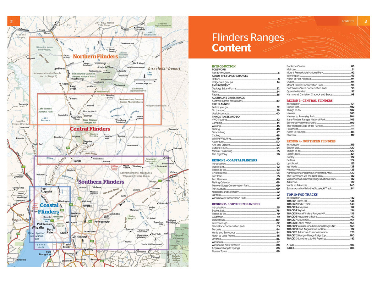 HEMA Flinders Ranges Atlas & Guide