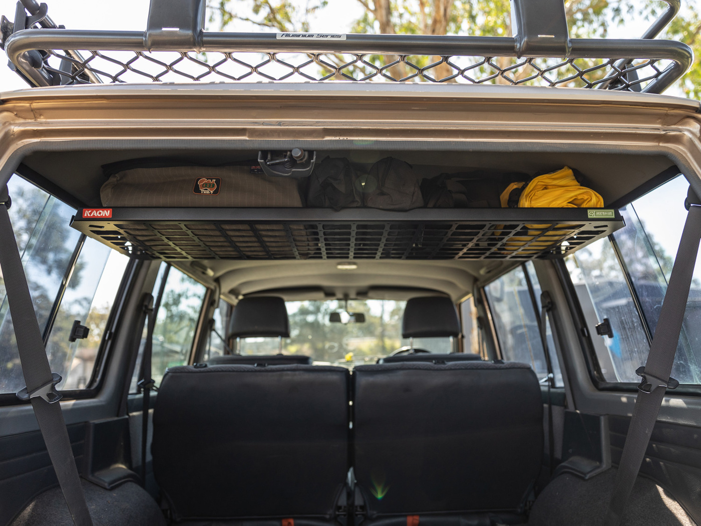 Standalone Rear Roof Shelf to suit Nissan Patrol GQ Y60