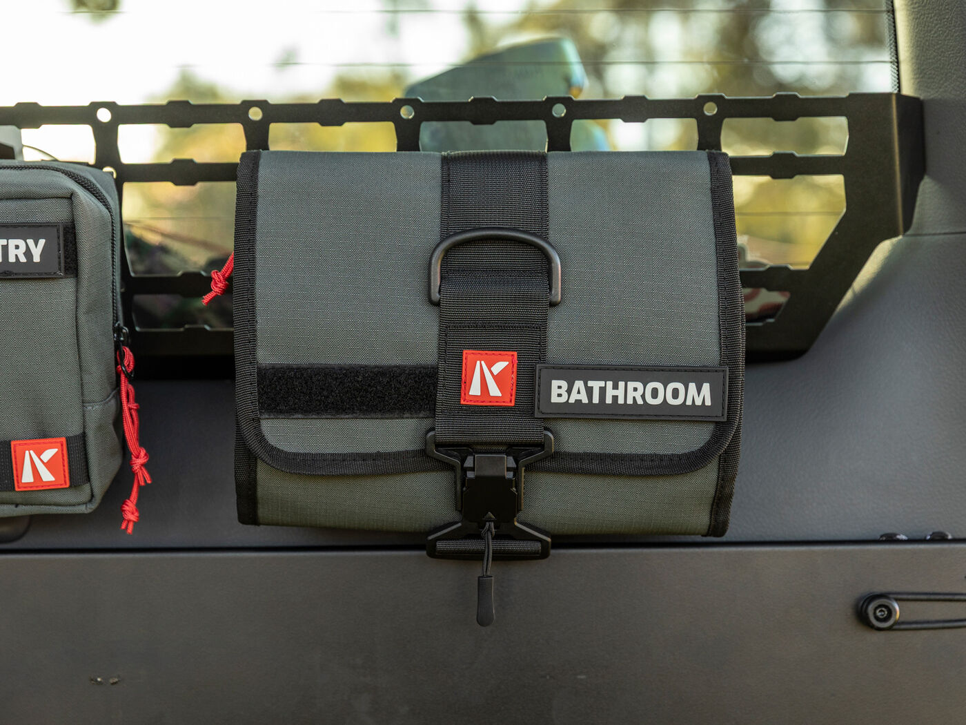 Roll-Fold Panel Pouch Kit to suit KAON Storage Mesh