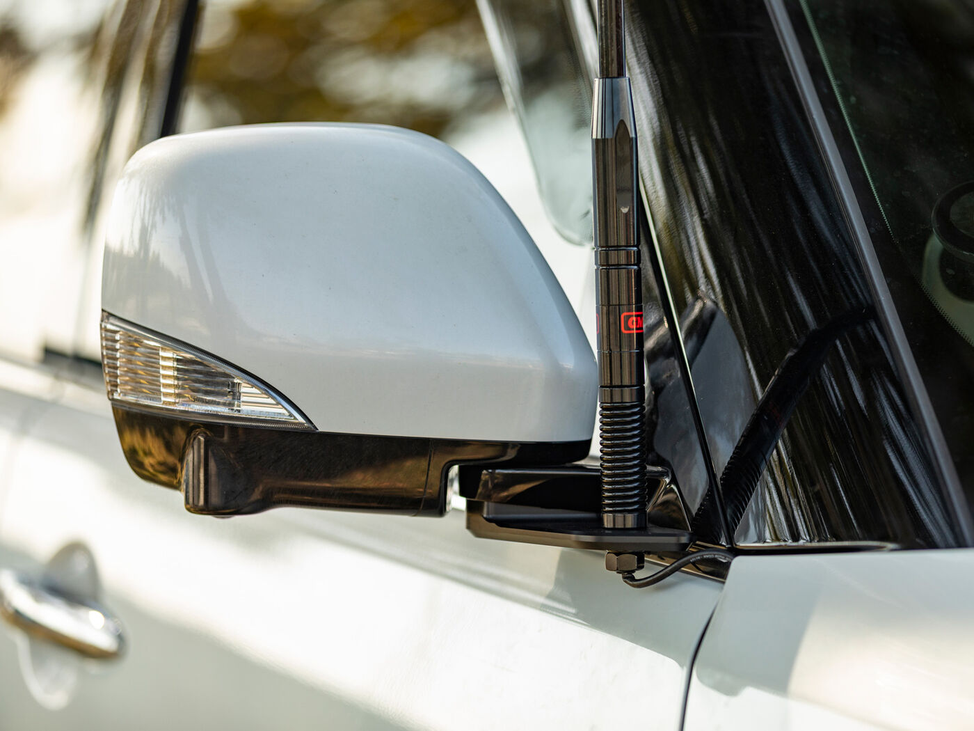 Side Mirror Antenna Mount to suit Nissan Patrol Y62