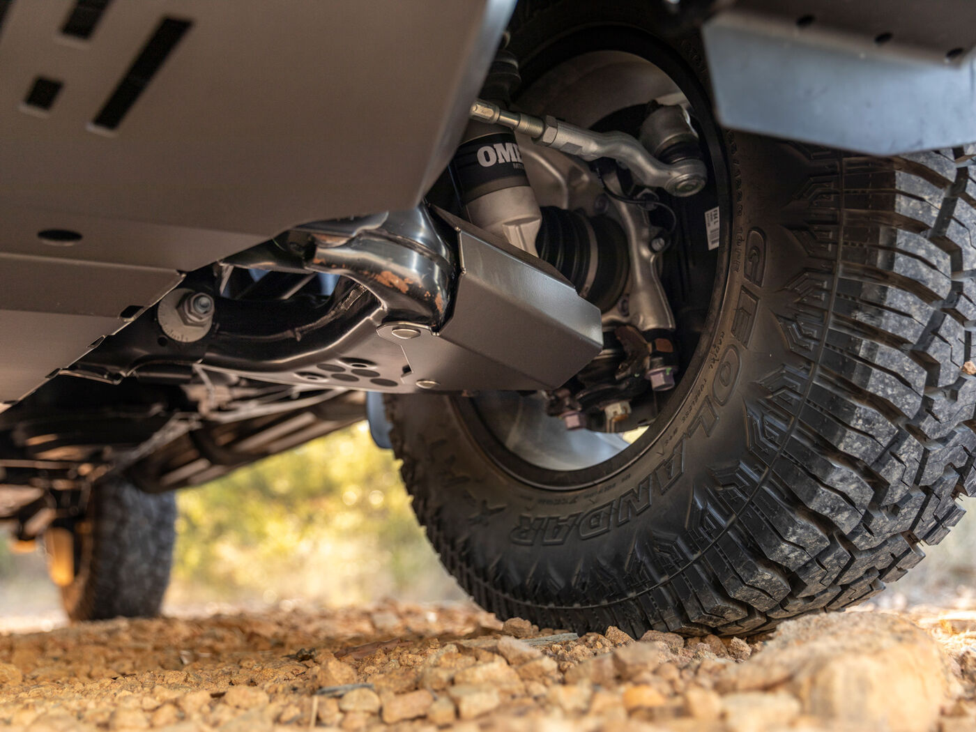 High Performance X700 Front Shock Guards to suit Toyota Prado 250