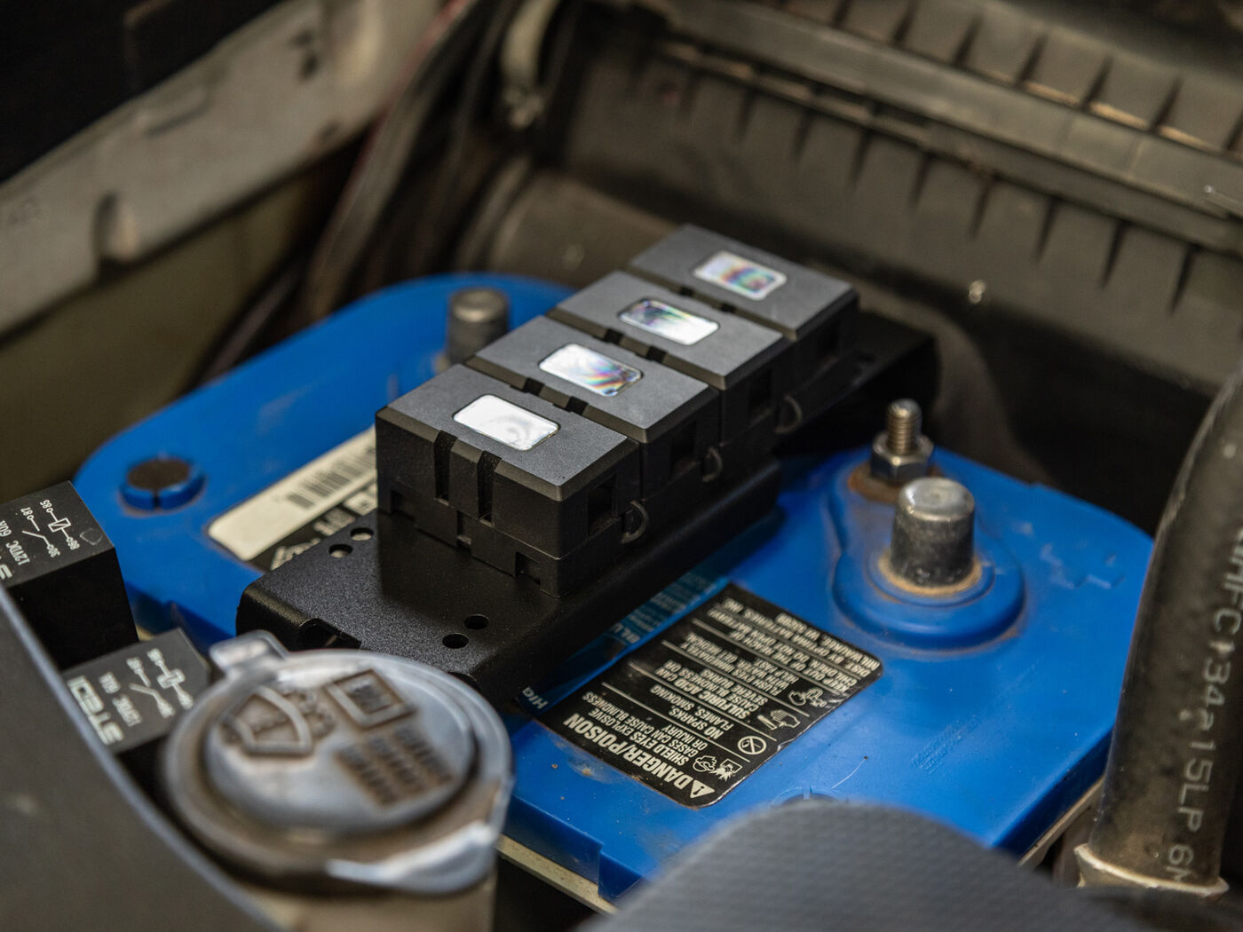 Slimline Battery Bracket to suit Toyota Prado 150, 120 & FJ Cruiser