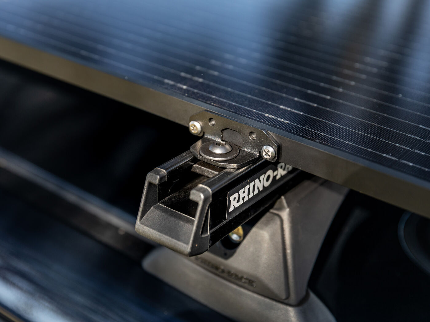 Universal Solar Panel Mount to suit Platform Racks & Cross Bars