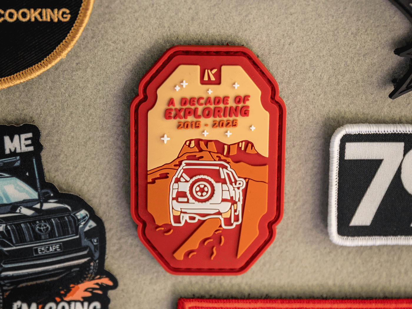 KAON 10 Year Anniversary PVC Patch 