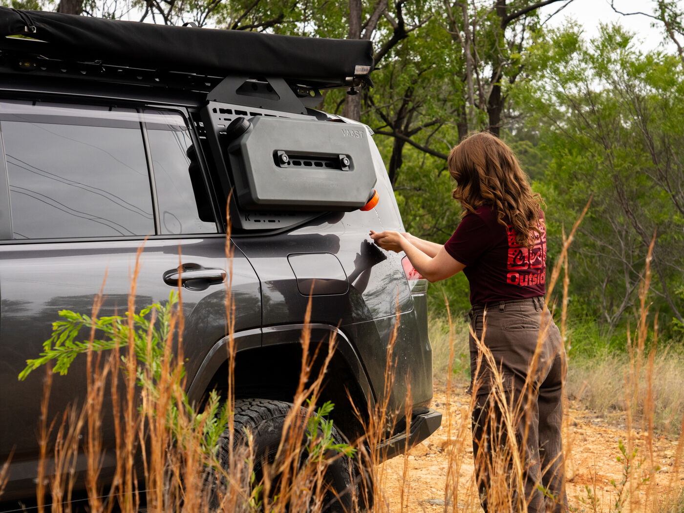 Exterior Rear Molle Panels to suit Toyota LandCruiser LC300
