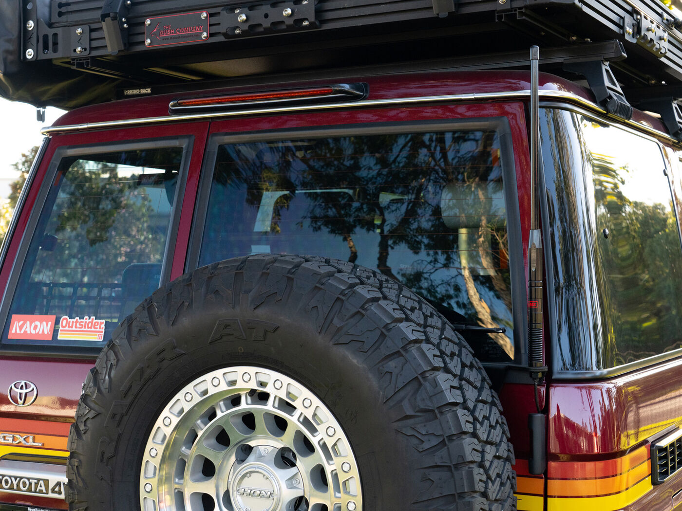 Rear Antenna Mount to suit Toyota LandCruiser LC76 & LC78