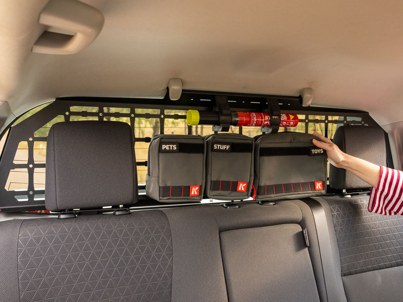 Rear Window Molle Panel to suit Toyota HiLux N90 & N80 