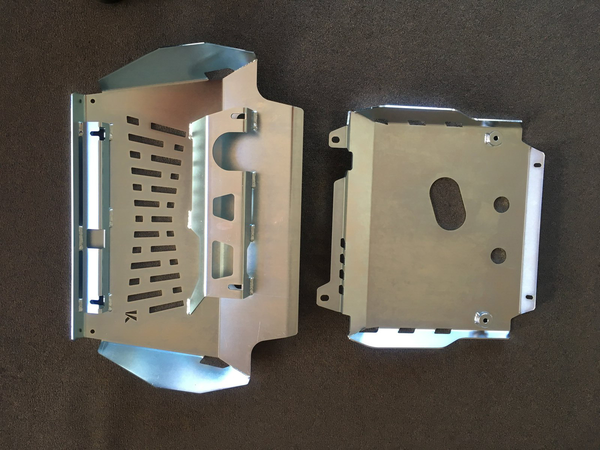 Bash Plate Prado 120 Front and Sump Underbody Guards