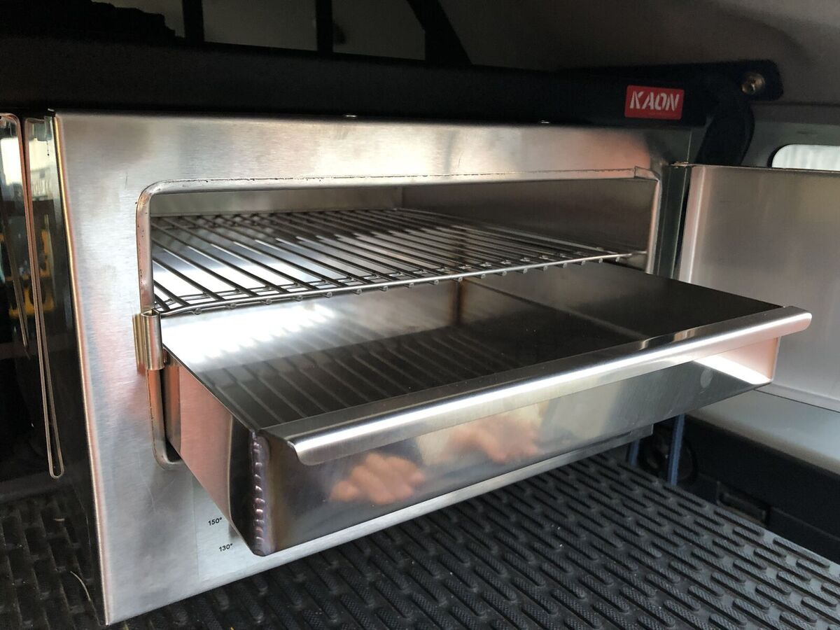 Half Height Oven Tray to suit Travel Buddy 12V Marine 