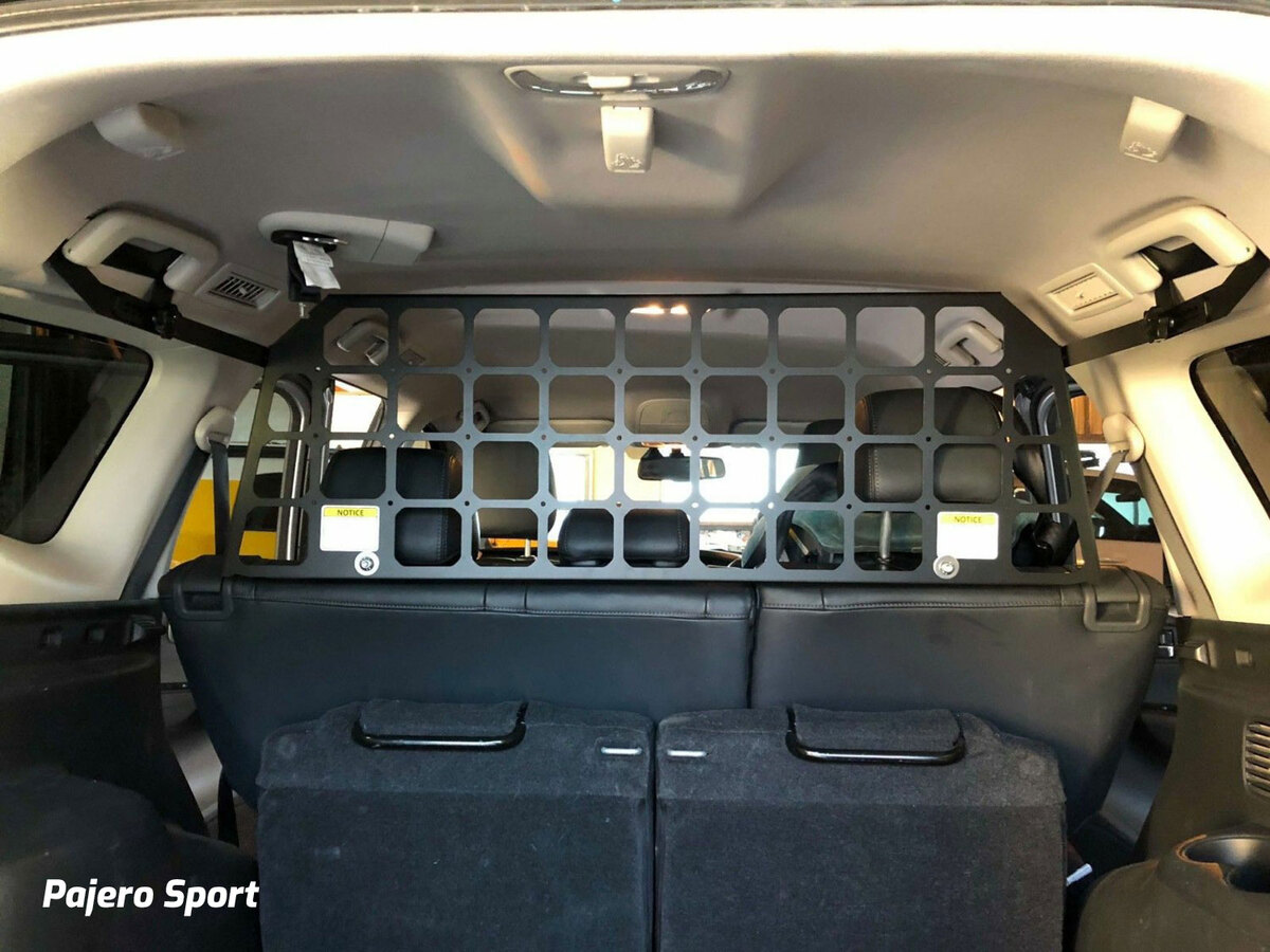 Light Cargo & Pet Barrier to suit Mitsubishi Pajero Sport [Seats: 7-Seater]