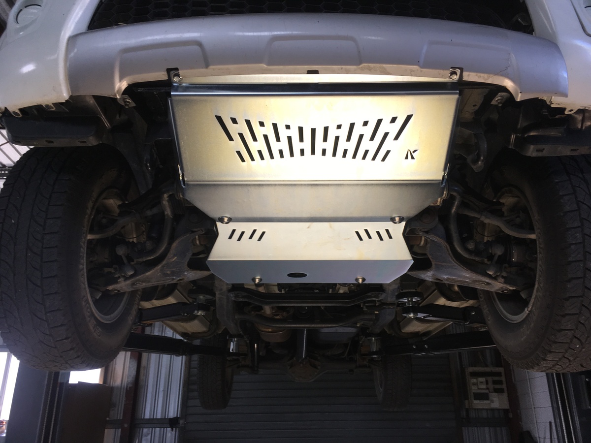 Front & Sump Underbody Guards to suit Mitsubishi Triton MN & Challenger PB