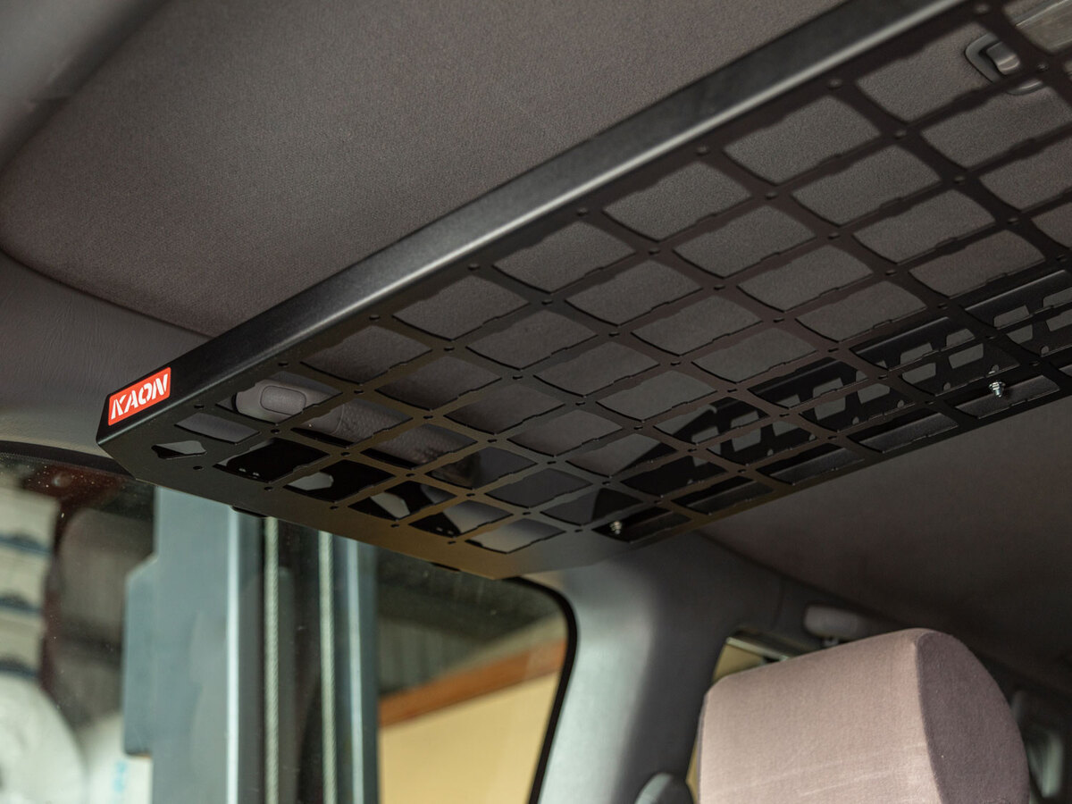 Standalone Rear Roof Shelf to suit Toyota LandCruiser LC100 / LC105 [Type: Rear Handles Inwards]
