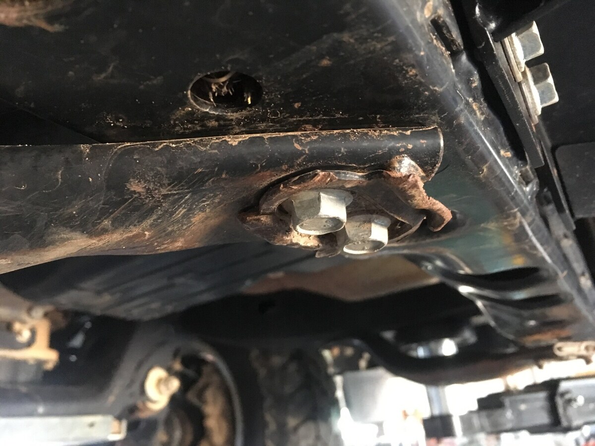 Chassis Brace Double Bolt Head Protector Pair to suit Prado 150, 120