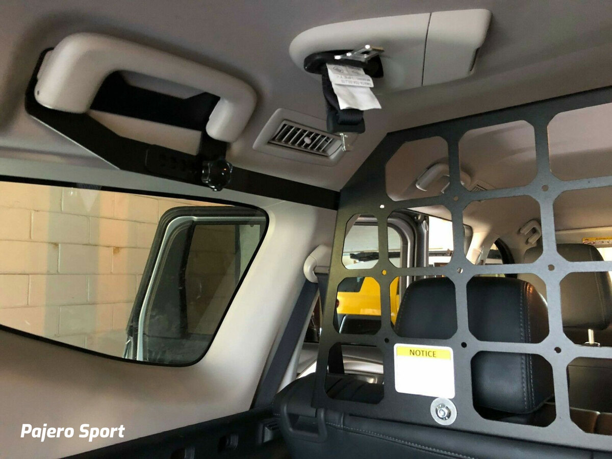 Light Cargo & Pet Barrier to suit Mitsubishi Pajero Sport & Challenger [Seats: 7-Seater]