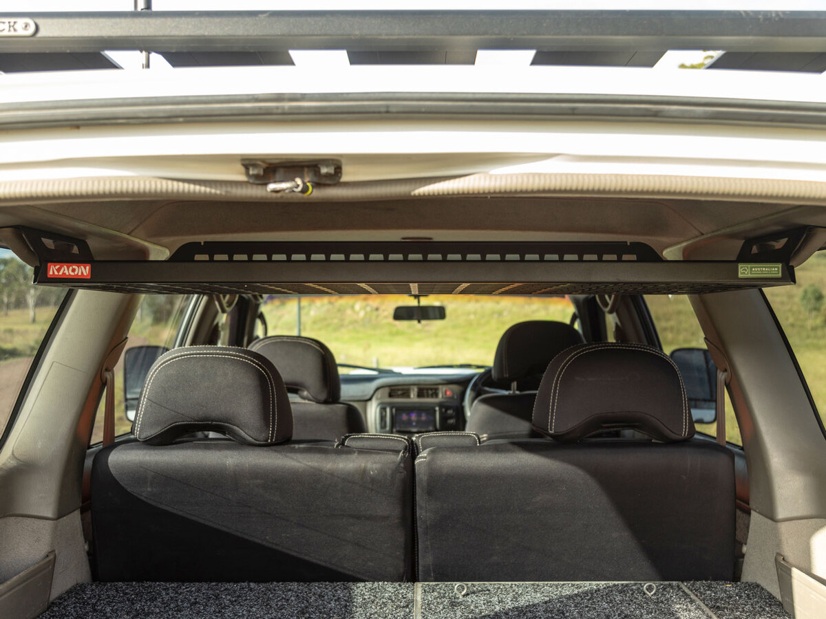 Standalone Rear Roof Shelf to suit Nissan Patrol GU Y61