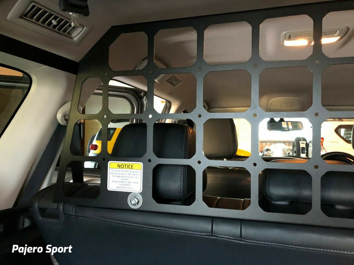 Light Cargo & Pet Barrier to suit Mitsubishi Pajero Sport