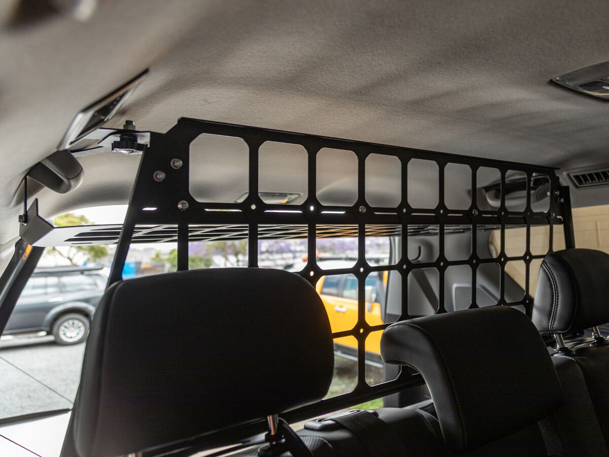 Light Cargo & Pet Barrier and Barrier Shelf to suit Toyota Prado 150 / Lexus GX 460 [Seats: 7-Seater] 