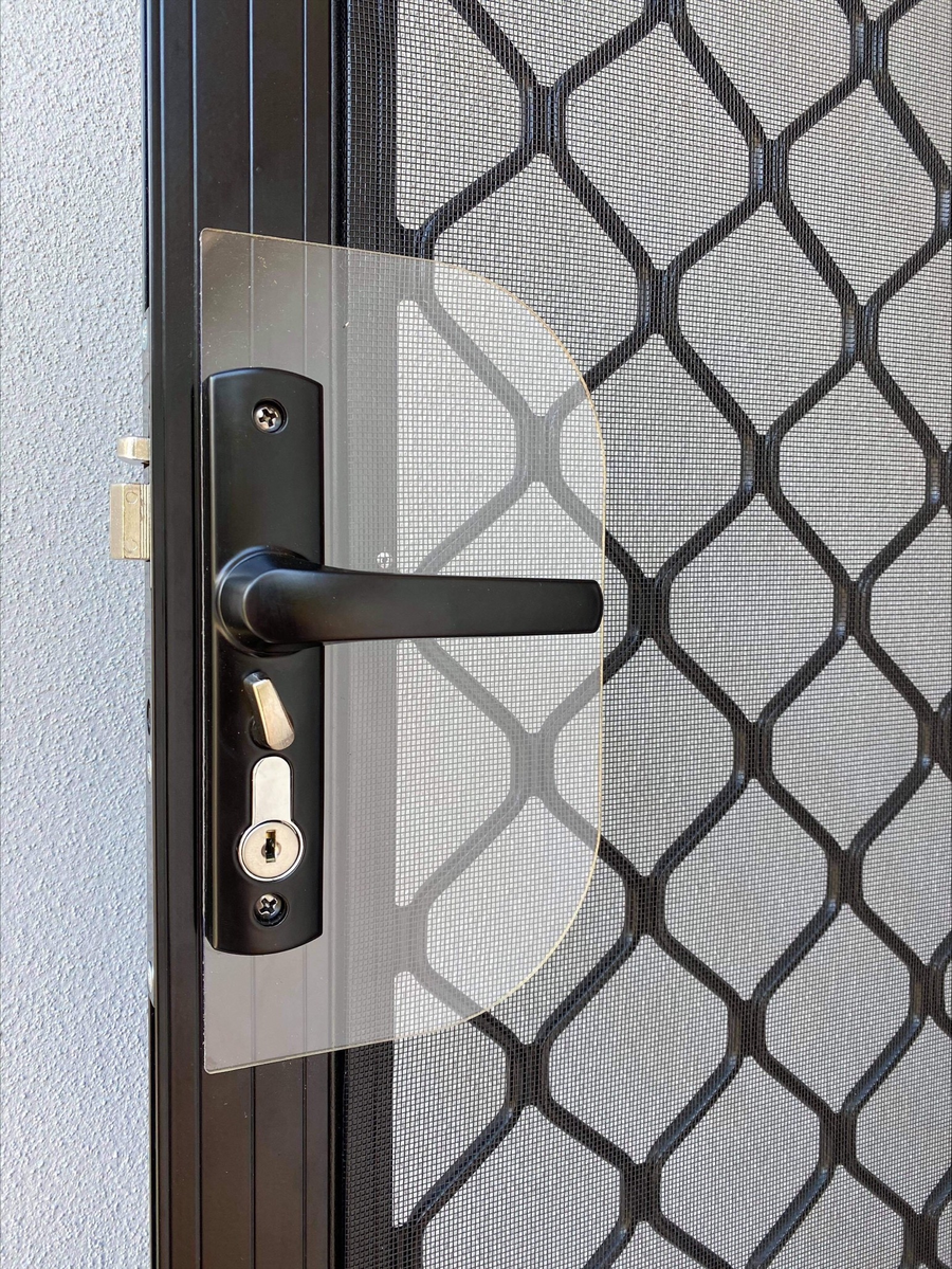 Security Screen Door Shield Lock Guard Anti Theft Protector x 3 eBay