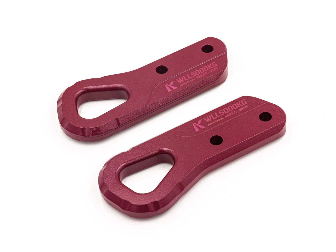 Recovery Tow Points to suit Toyota LandCruiser LC200 [Tanami Red]