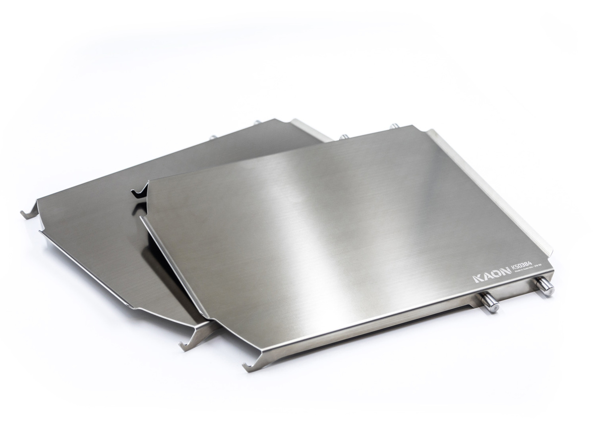 Stainless Steel Side Tables to suit the Weber* Family Q