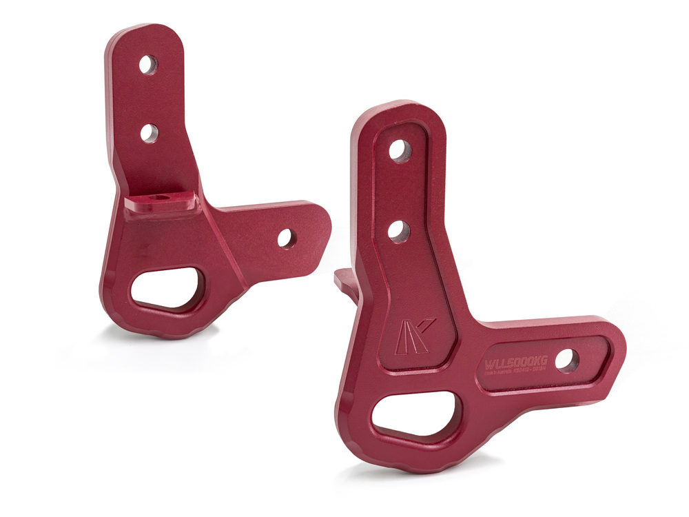 Recovery Tow Points to suit Toyota LandCruiser LC70 [Tanami Red]