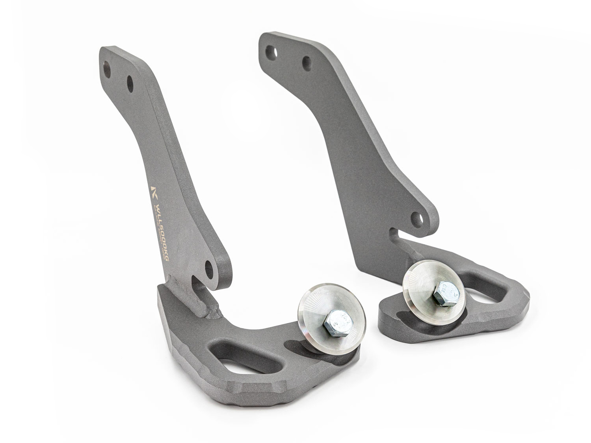 Recovery Tow Points to suit Toyota Prado 150, FJ, 4Runner & Lexus GX 460 [Aramac Grey]