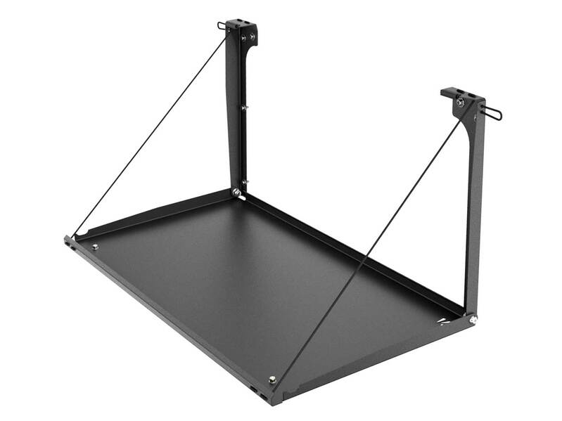 Compact Rear Door Drop Down Table to suit Toyota Prado 150 / Lexus GX 460 [Undara Black]